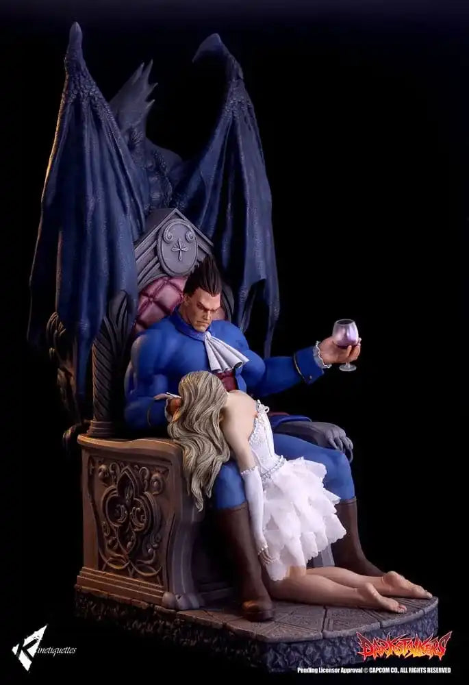 Darkstalkers Diorama Demitri Maximoff - The Ruler of Zeltzereich 71 cm - Smalltinytoystore