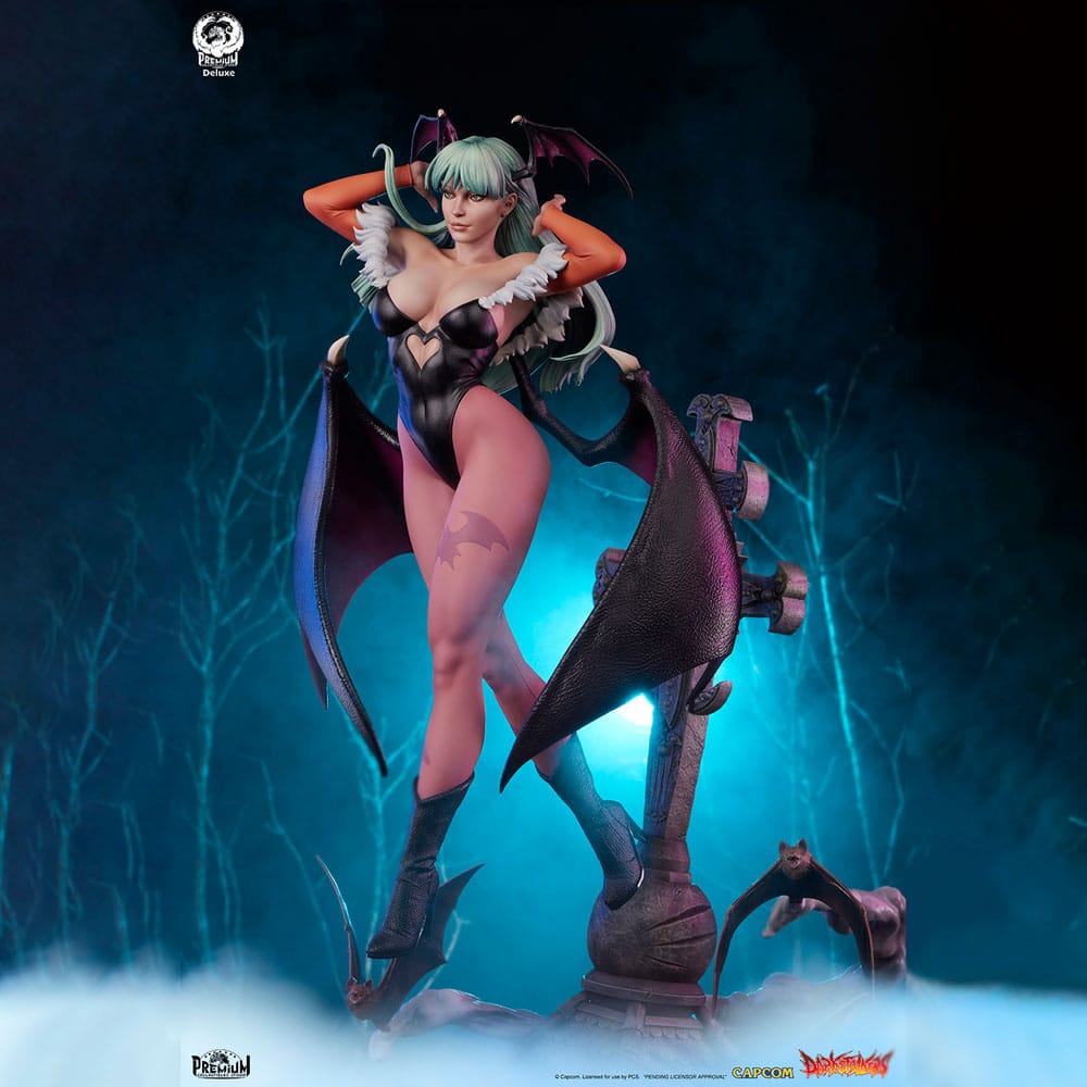 Darkstalkers Statue 1/3 Morrigan (Deluxe Edition) 83 cm - Smalltinytoystore