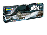 Das Boot Modellbausatz Geschenk-Set 1/144 U-Boot U96 Typ VII C 40th Anniversary 46 cm - Smalltinytoystore