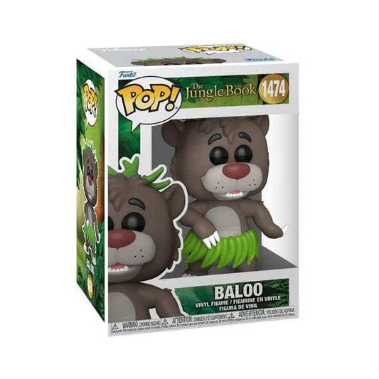 Das Dschungelbuch POP! Disney Vinyl Figur Baloo 9 cm - Smalltinytoystore