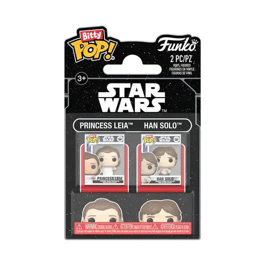Das Imperium schlägt zurück Bitty POP! Vinyl Figuren 2er-Pack L&H 2,5 cm - Smalltinytoystore