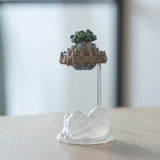 Das Schloss im Himmel Statue Magnet Flying Castle 13 cm - Smalltinytoystore