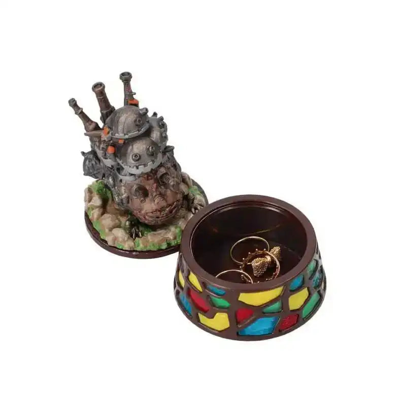Das wandelnde Schloss Diorama / Aufbewahrungsbox Howl's castle - Smalltinytoystore