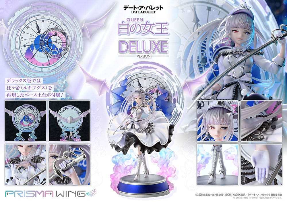 Date a Bullet Prisma Wing PVC Statue 1/7 Queen Deluxe Version 34 cm - Smalltinytoystore