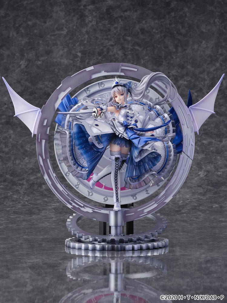 Date A Bullet SHIBUYA SCRAMBLE FIGURE PVC Statue 1/7 The White Queen -Royal Blue Sapphire Dress Ver. 33 cm - Smalltinytoystore