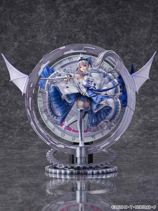 Date A Bullet SHIBUYA SCRAMBLE FIGURE PVC Statue 1/7 The White Queen -Royal Blue Sapphire Dress Ver. 33 cm - Smalltinytoystore