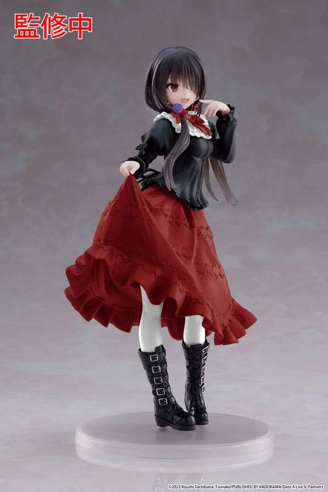 Date A Live IV Coreful PVC Statue Kurumi Tokisaki Casual Wear Ver. Renewal Edition 18 cm - Smalltinytoystore