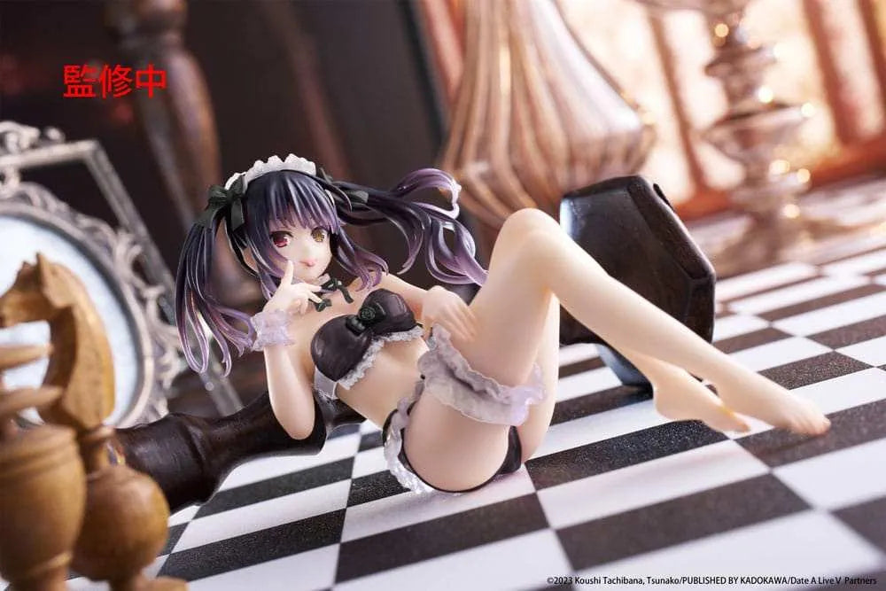 Date A Live IV PVC Statue Aqua Float Girls Figure Kurumi Tokisaki Renewal Edition 10 cm - Smalltinytoystore