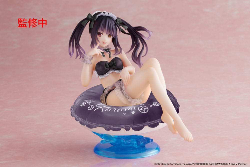 Date A Live IV PVC Statue Aqua Float Girls Figure Kurumi Tokisaki Renewal Edition 10 cm - Smalltinytoystore