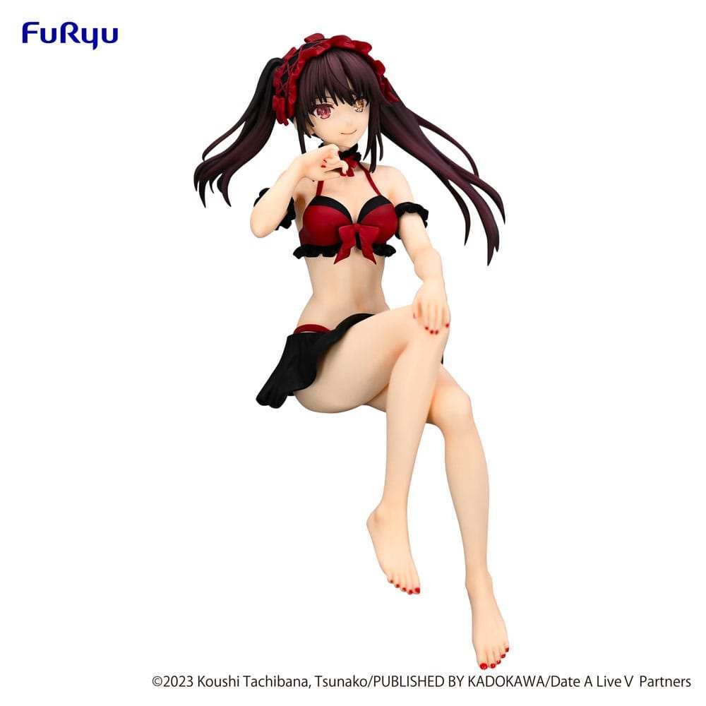 Date A Live Noodle Stopper PVC Statue Kurumi Tokisaki Swimsuit Ver. 15 cm - Smalltinytoystore