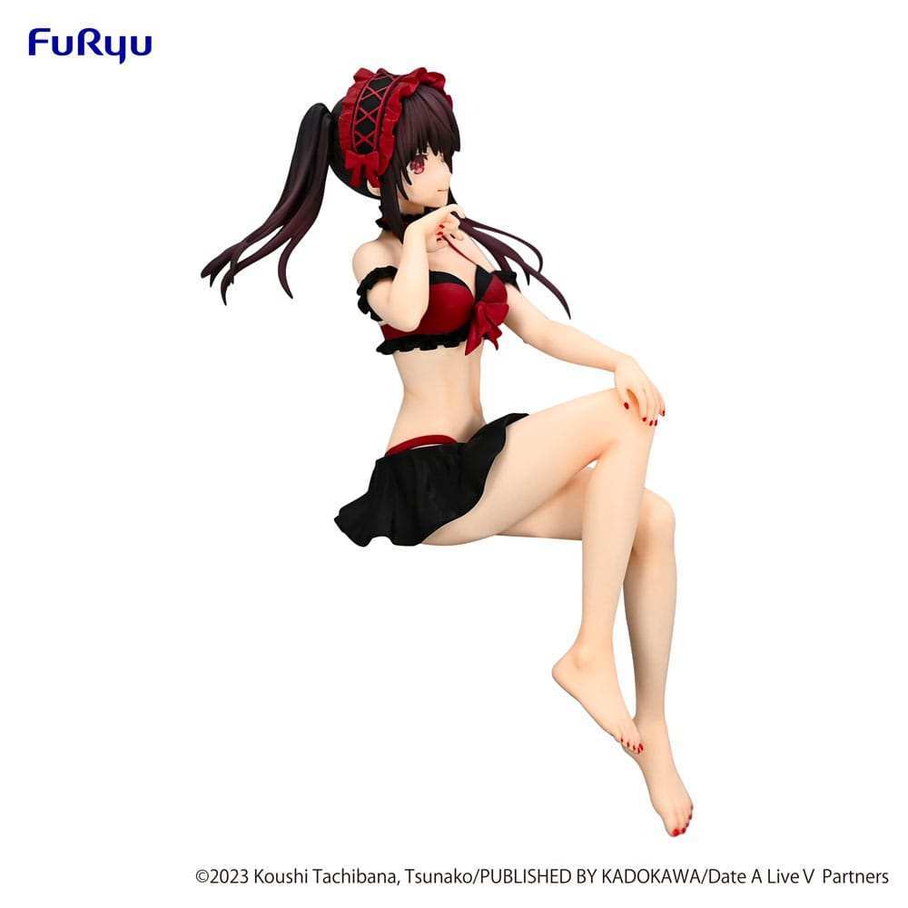 Date A Live Noodle Stopper PVC Statue Kurumi Tokisaki Swimsuit Ver. 15 cm - Smalltinytoystore
