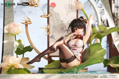 Date A Live: Spirit Pledge PVC Statue 1/7 Kurumi Tokisaki Ink Black China Dress Ver. 22 cm - Smalltinytoystore