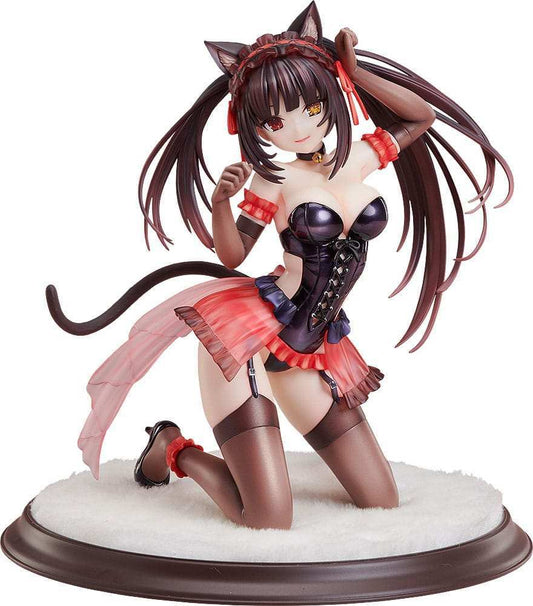 Date A Live Statue 1/7 Kurumi Tokisaki Cat Ears Ver. 17 cm - Smalltinytoystore
