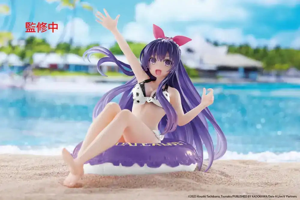 Date A Live V Aqua Float Girls PVC Statue Tohka Yatogami Renewal 10 cm - Smalltinytoystore