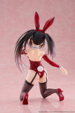 Date A Live V PVC Statue Desktop Cute Figure Kurumi Tokisaki Bunny Ver. 13 cm - Smalltinytoystore