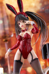 Date A Live V PVC Statue Desktop Cute Figure Kurumi Tokisaki Bunny Ver. 13 cm - Smalltinytoystore