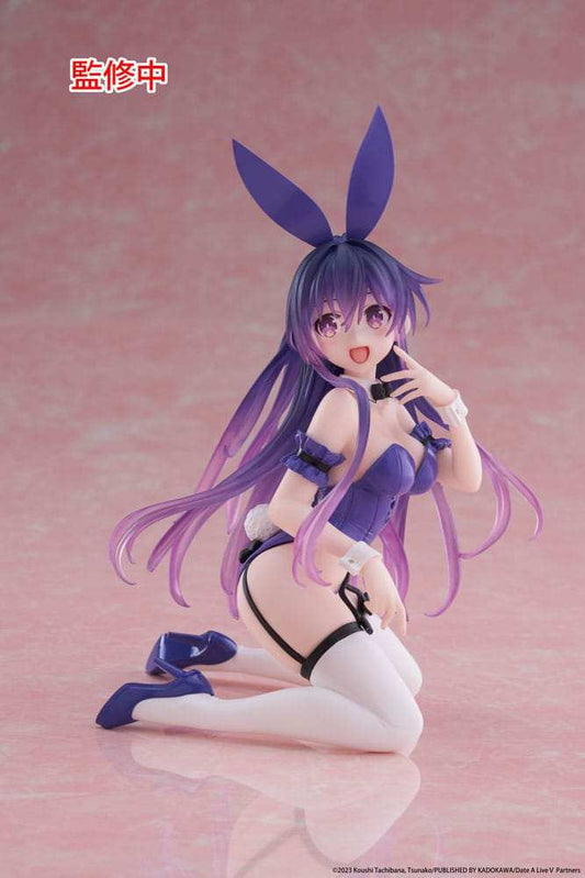 Date A Live V PVC Statue Desktop Cute Figure Tohka Yatogami Bunny Ver. 13 cm - Smalltinytoystore