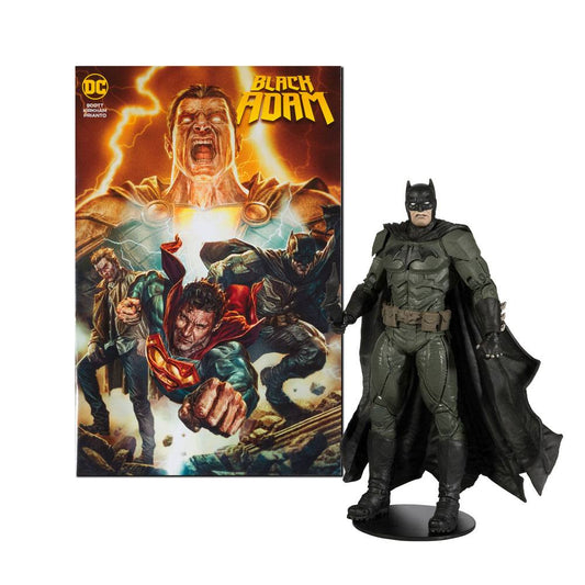 DC Black Adam Page Punchers Actionfigur & Comic Batman 18 cm - Smalltinytoystore