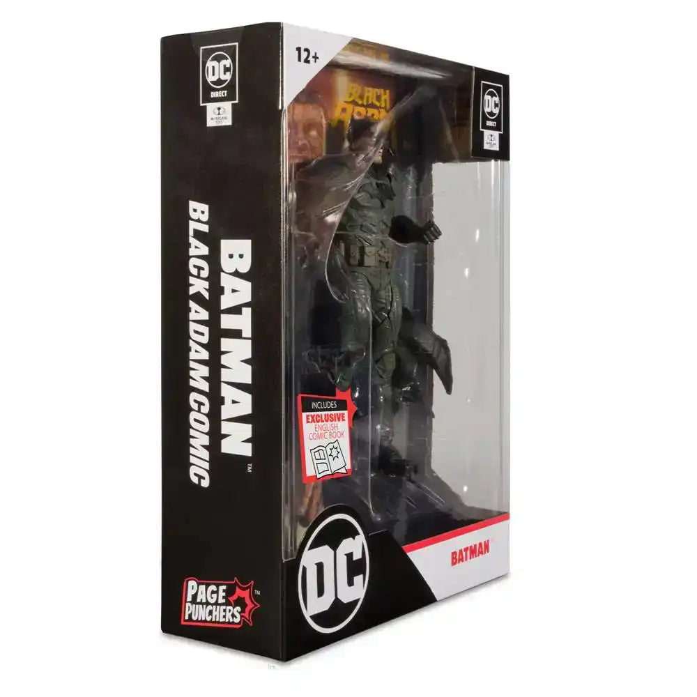 DC Black Adam Page Punchers Actionfigur & Comic Batman 18 cm - Smalltinytoystore