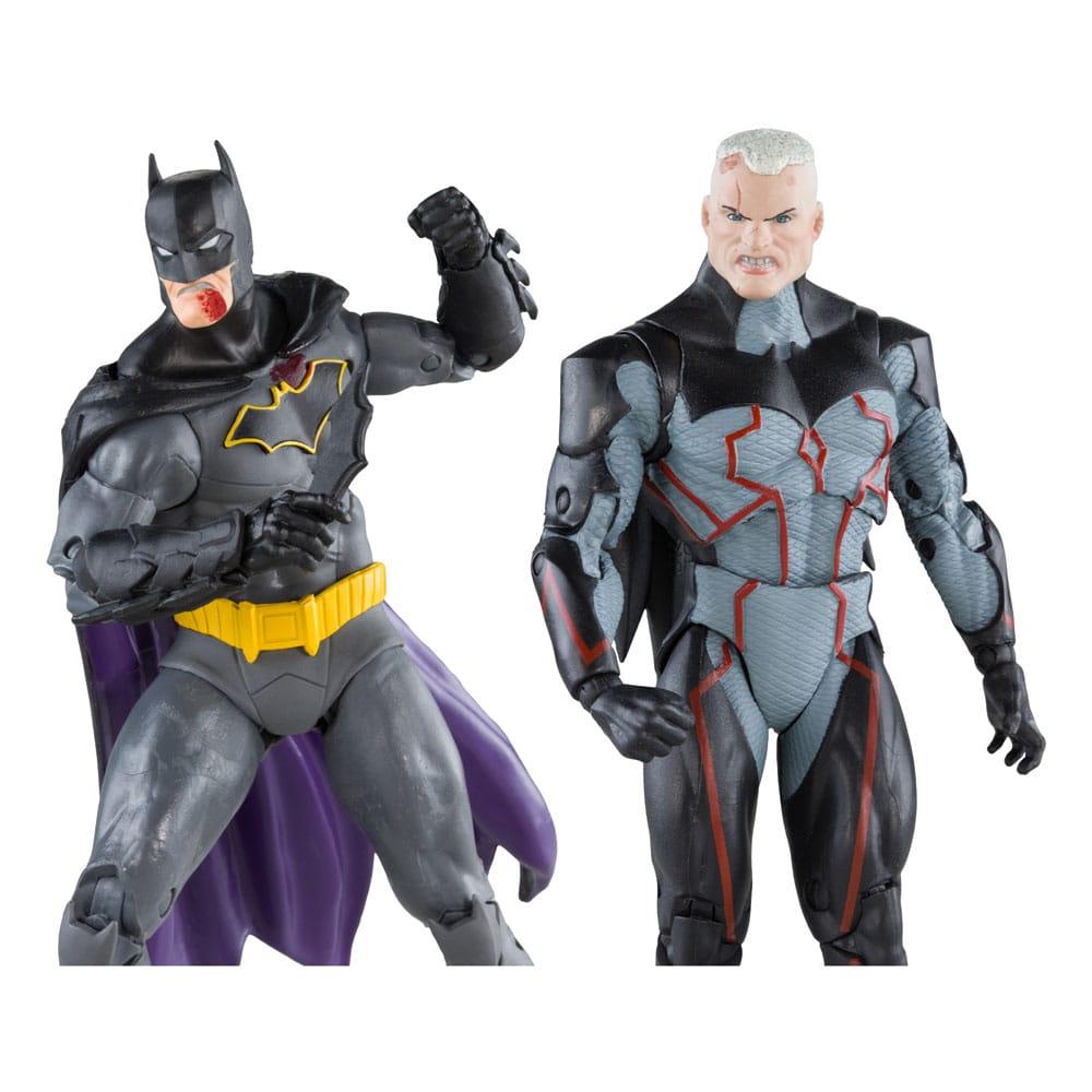 DC Collector 2er-Pack Omega (Unmasked) & Batman (Bloody)(Gold Label) 18 cm - Smalltinytoystore