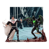 DC Collector Actionfigur 2er-Pack Batman Beyond Vs Justice Lord Superman 18 cm - Smalltinytoystore