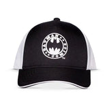 DC Comics Baseball Cap Batman Logo Black & White - Smalltinytoystore