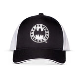 DC Comics Baseball Cap Batman Logo Black & White - Smalltinytoystore