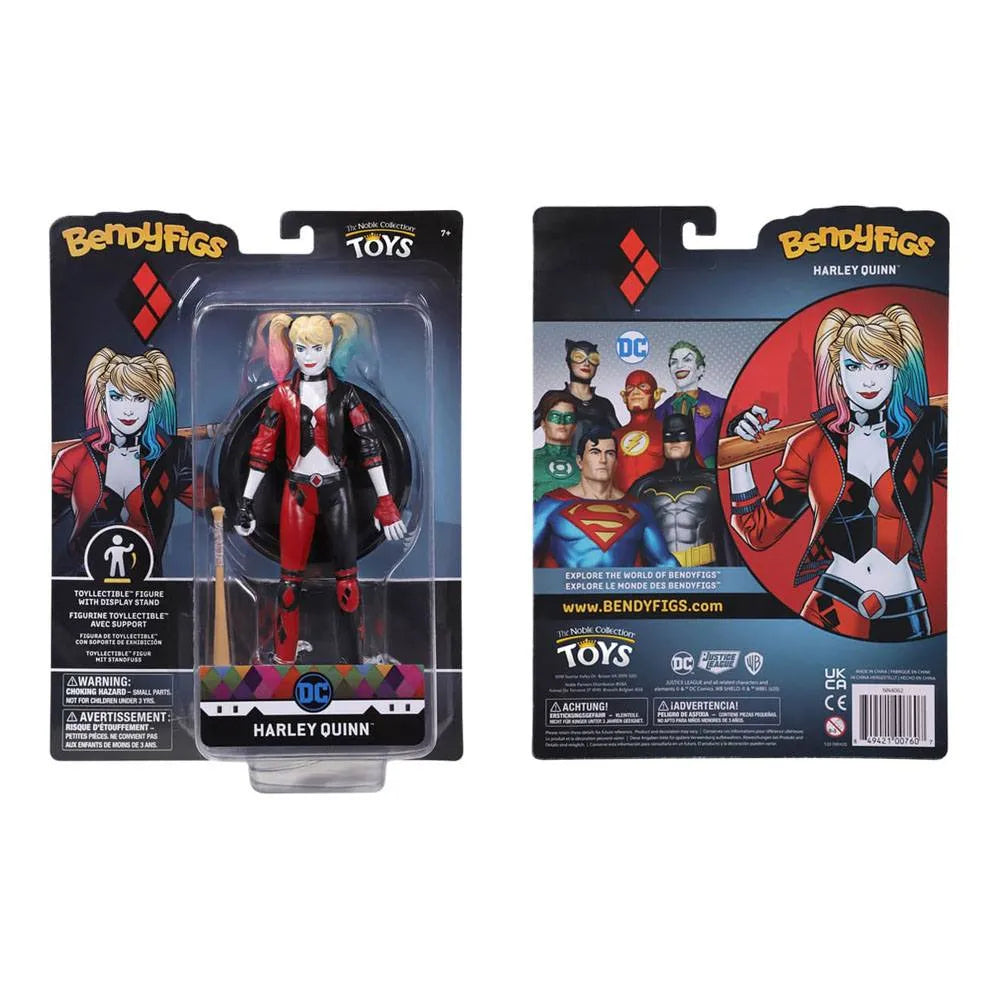 DC Comics Bendyfigs Biegefigur Harley Quinn Rebirth 19 cm - Smalltinytoystore