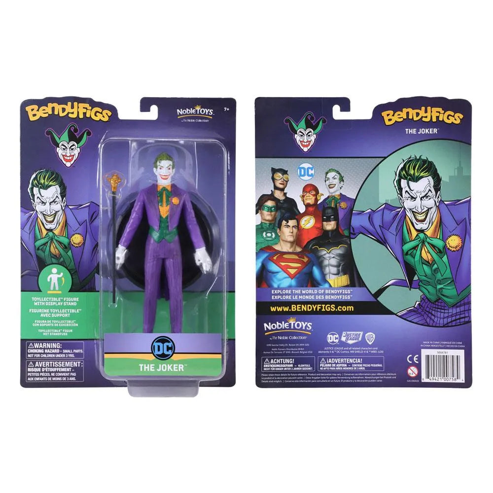 DC Comics Bendyfigs Biegefigur Joker 19 cm - Smalltinytoystore
