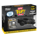 DC Comics Bitty POP! Rides Vinyl Figur Batman w/Batmobile 2,5 cm - Smalltinytoystore