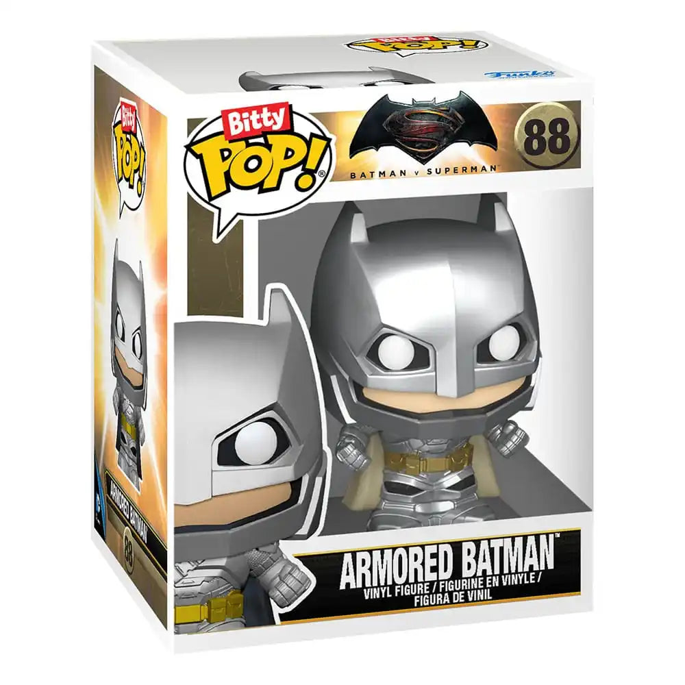 DC Comics Bitty POP! Rides Vinyl Figur Batman w/Batmobile 2,5 cm - Smalltinytoystore