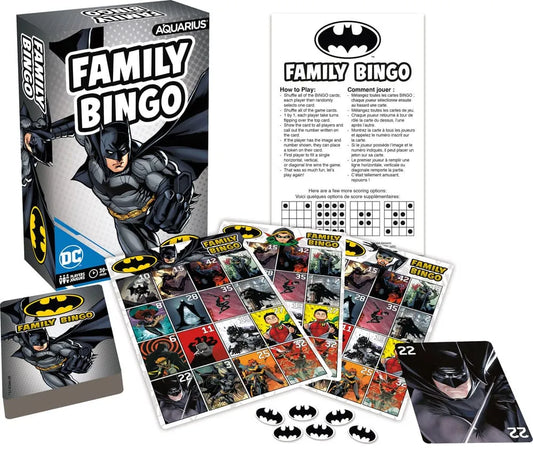 DC Comics Brettspiel Family Bingo Batman *Englische Version* - Smalltinytoystore
