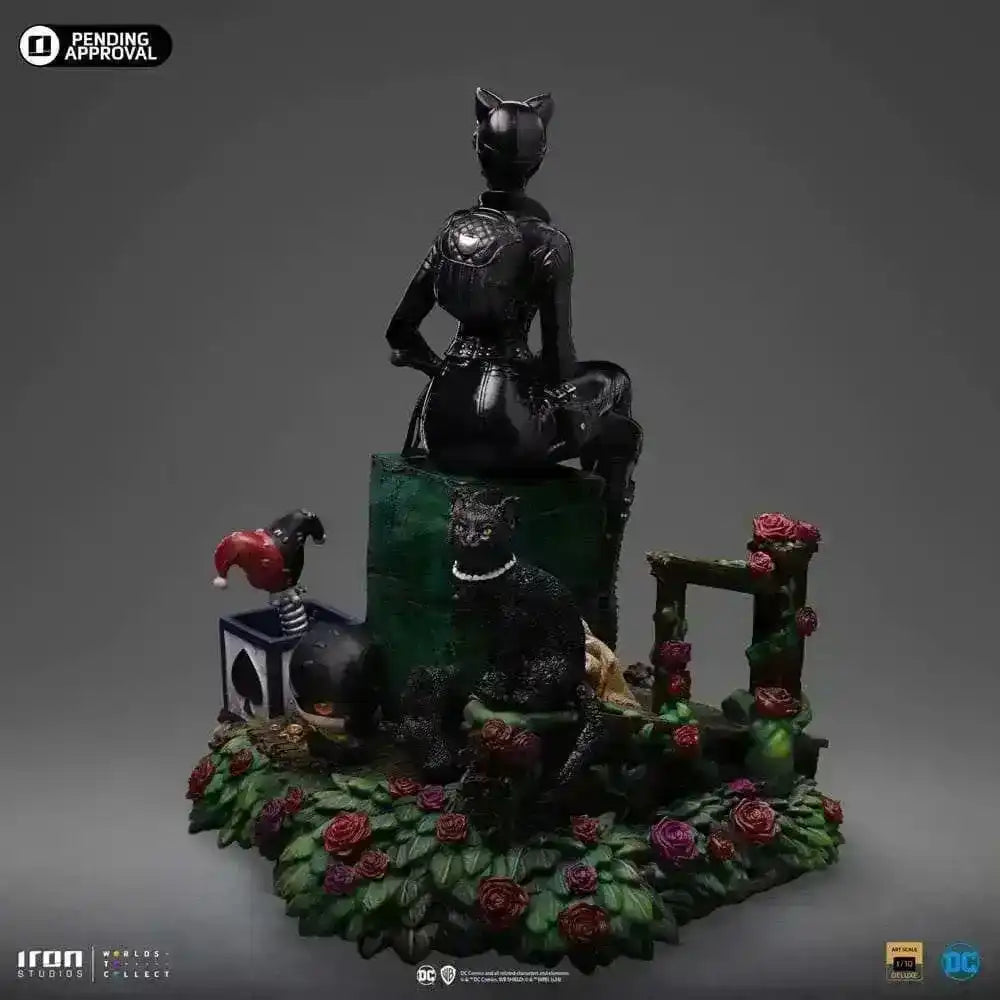 DC Comics Deluxe Art Scale Statue 1/10 Catwoman (Gotham City Sirens) 21 cm - Smalltinytoystore