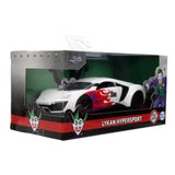 DC Comics Diecast Modell 1/32 Lykan Hypersport Joker - Smalltinytoystore