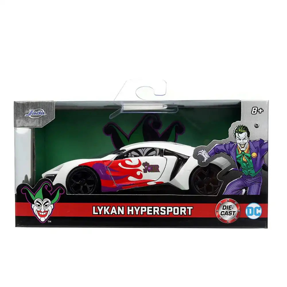 DC Comics Diecast Modell 1/32 Lykan Hypersport Joker - Smalltinytoystore
