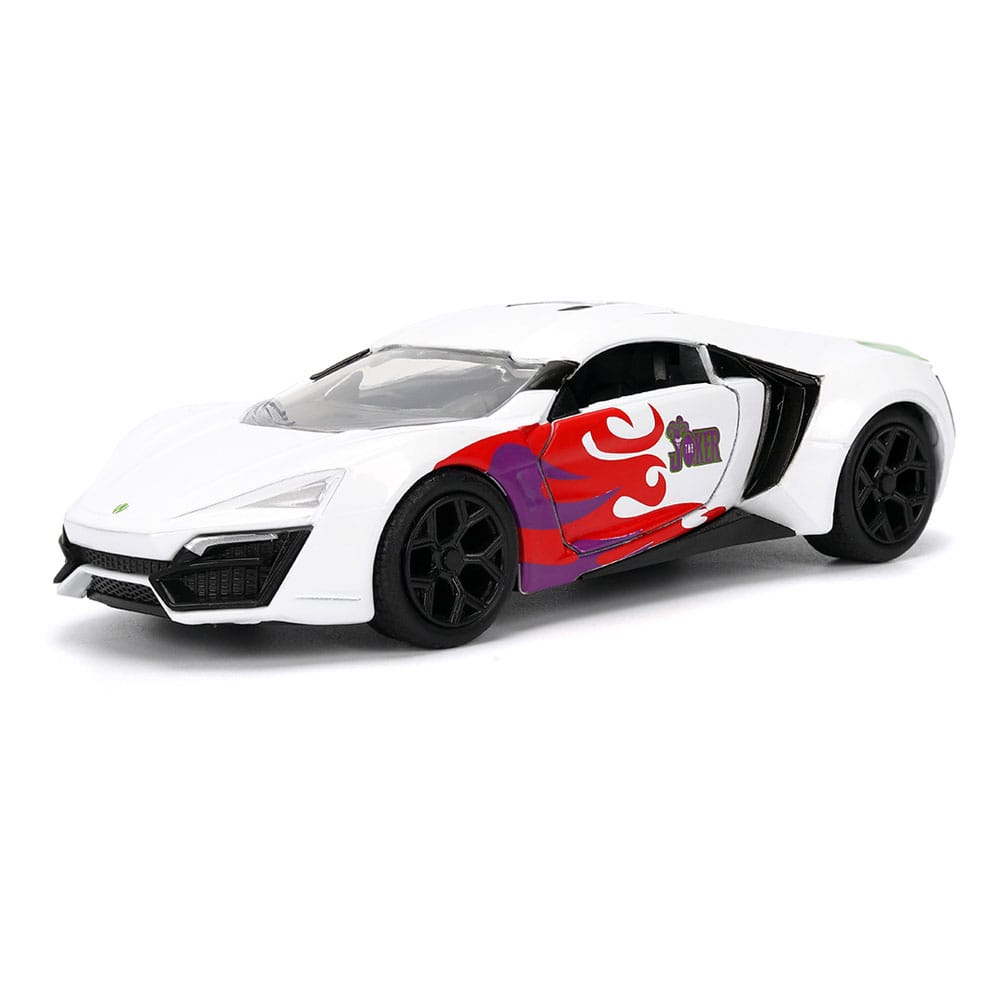 DC Comics Diecast Modell 1/32 Lykan Hypersport Joker - Smalltinytoystore