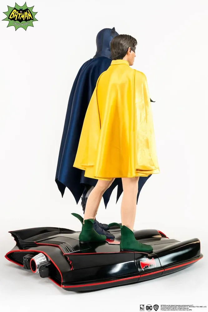 DC Comics Diorama Statue 1/4 Batman & Robin 1966 52 cm - Smalltinytoystore