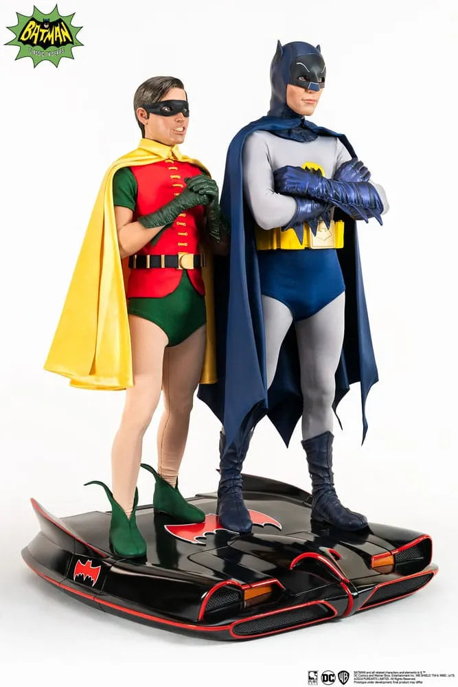 DC Comics Diorama Statue 1/4 Batman & Robin 1966 52 cm - Smalltinytoystore