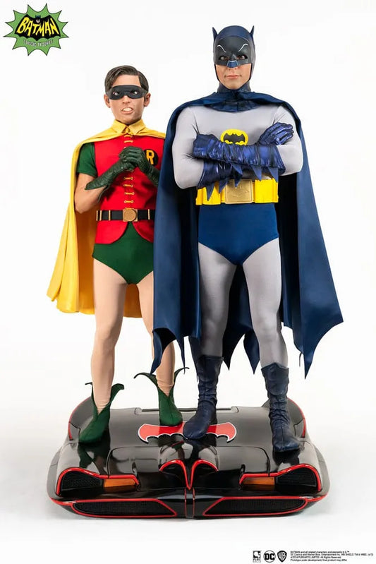 DC Comics Diorama Statue 1/4 Batman & Robin 1966 52 cm - Smalltinytoystore