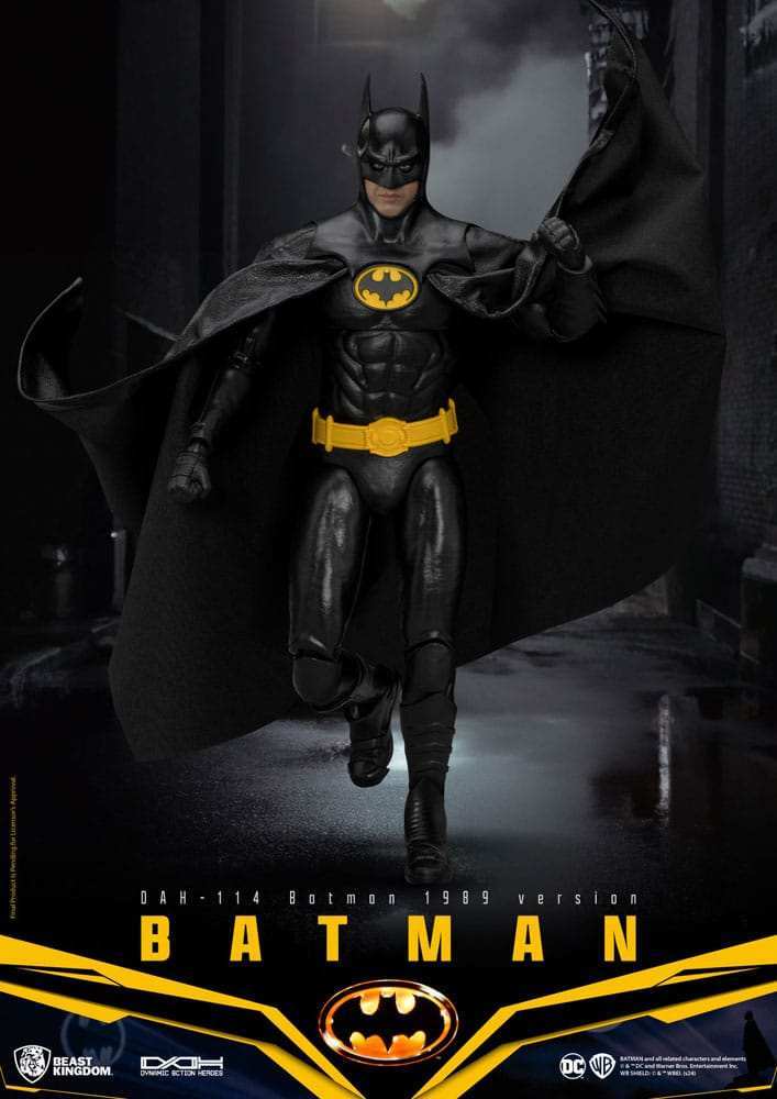 DC Comics Dynamic 8ction Heroes 1/9 Batman 1989 Ver. 21 cm - Smalltinytoystore