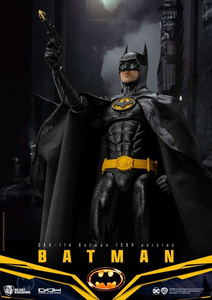 DC Comics Dynamic 8ction Heroes 1/9 Batman 1989 Ver. 21 cm - Smalltinytoystore