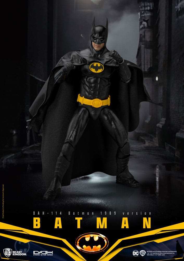 DC Comics Dynamic 8ction Heroes 1/9 Batman 1989 Ver. 21 cm - Smalltinytoystore