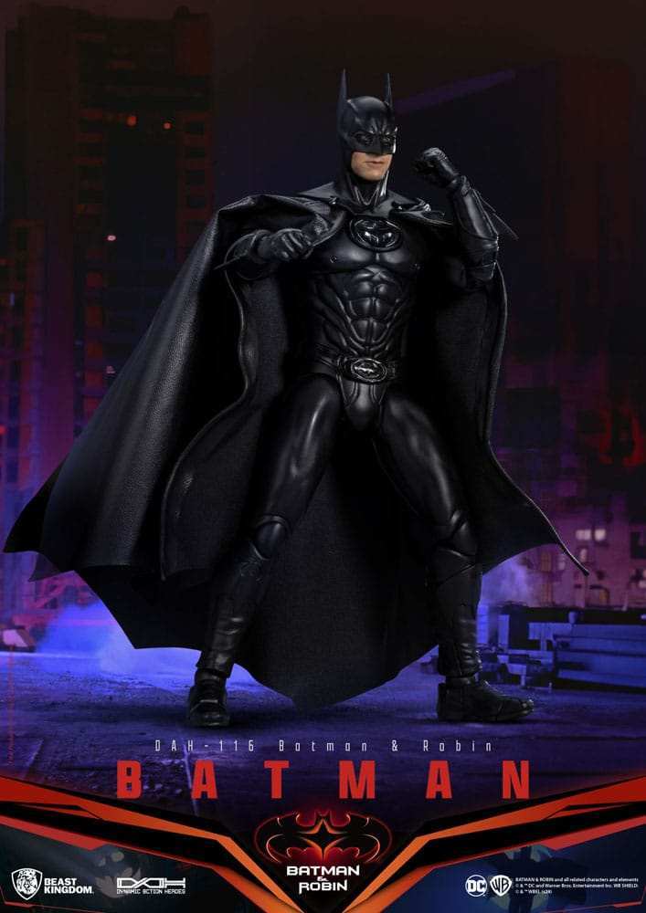 DC Comics Dynamic 8ction Heroes 1/9 Batman (Batman & Robin) 21 cm - Smalltinytoystore