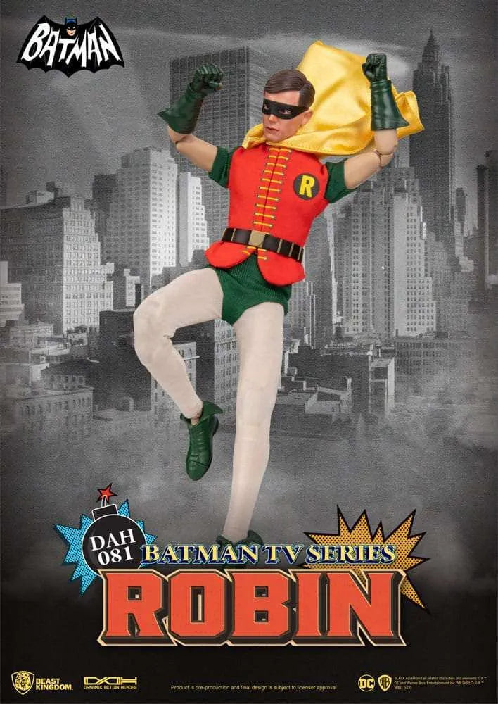 DC Comics Dynamic 8ction Heroes 1/9 Robin 66 TV Series Batman 24 cm - Smalltinytoystore