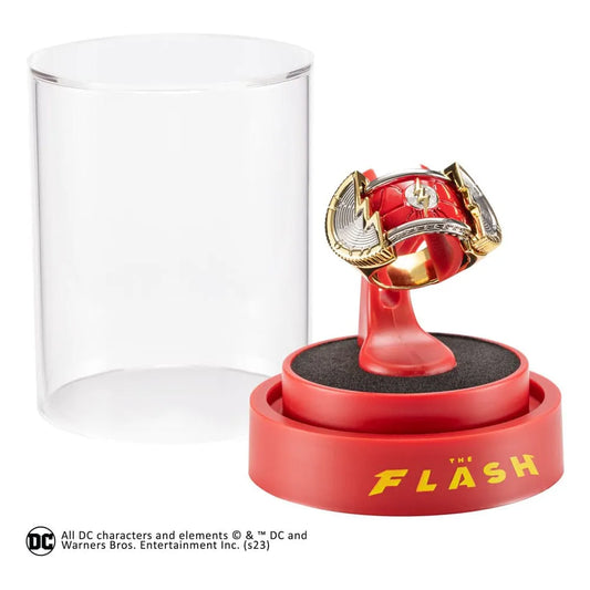 DC Comics Flash Prop Replica Ring with Display - Smalltinytoystore