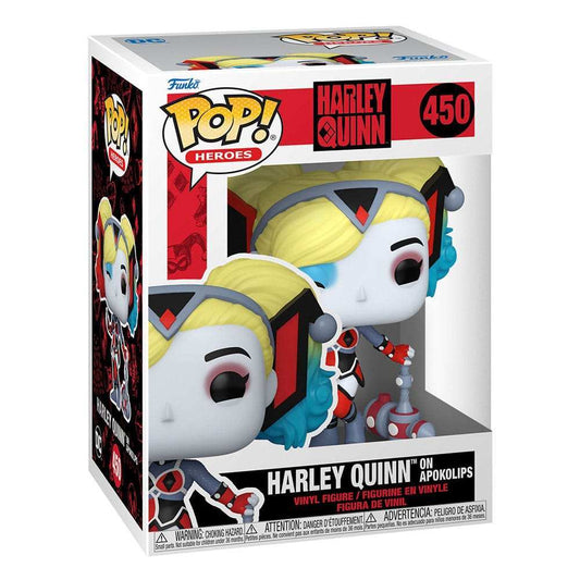DC Comics: Harley Quinn Takeover POP! Heroes Vinyl Figur Harley (Opokolips) 9 cm - Smalltinytoystore
