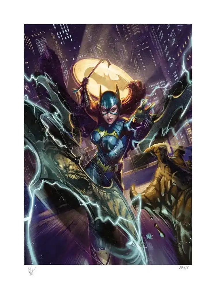 DC Comics Kunstdruck Batgirl 46 x 61 cm - ungerahmt - Smalltinytoystore