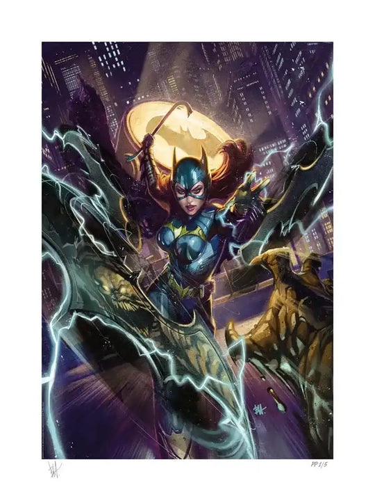 DC Comics Kunstdruck Batgirl 46 x 61 cm - ungerahmt - Smalltinytoystore