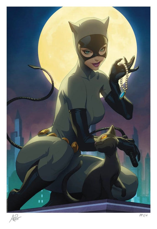 DC Comics Kunstdruck Catwoman: Batman the Animated Series 46 x 61 cm - ungerahmt