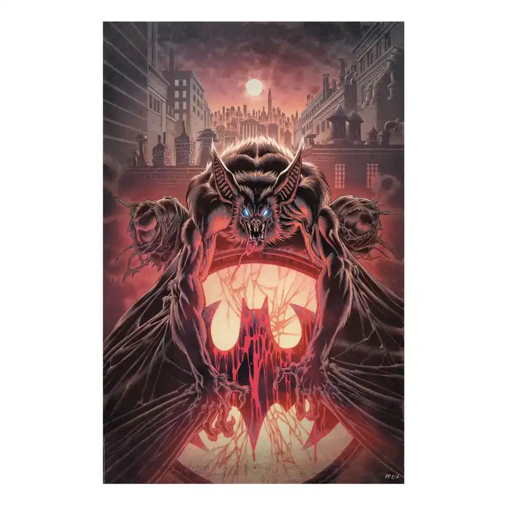 DC Comics Kunstdruck Man-Bat 41 x 61 cm - ungerahmt - Smalltinytoystore